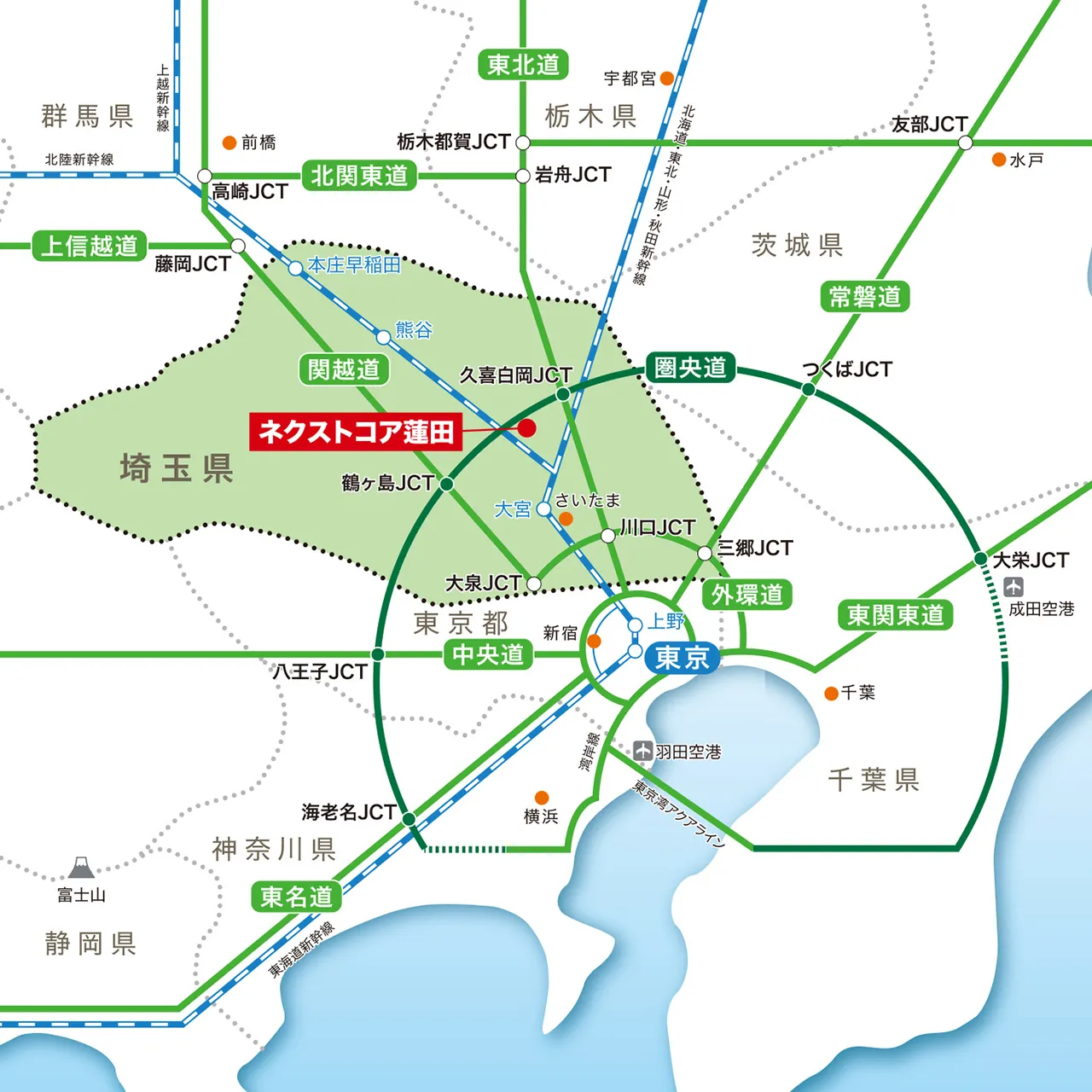 画像:道路網アクセス