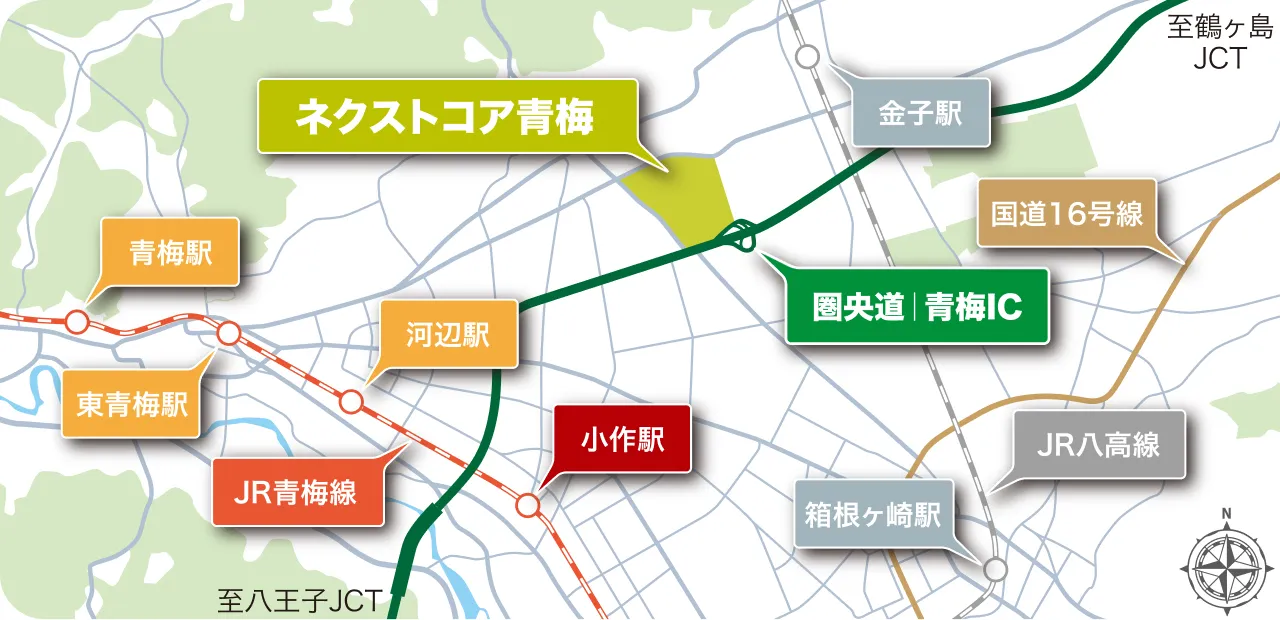 画像：現地案内図
